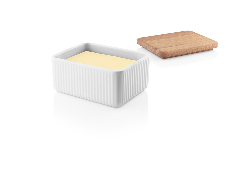 Legio Nova Butter Dish with Oak Lid - Eva Solo
