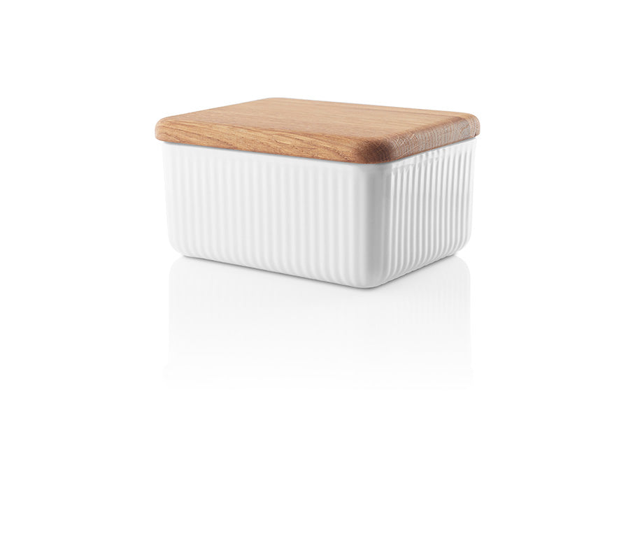 Legio Nova Butter Dish with Oak Lid - Eva Solo