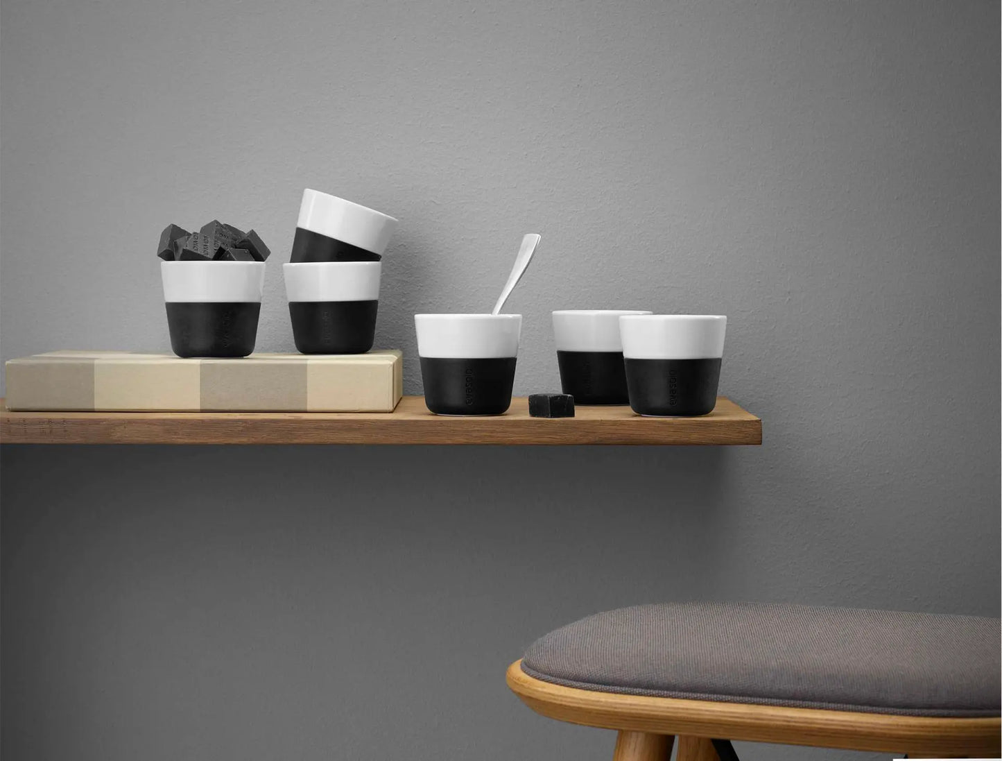 Lungo Cup - 2pcs - Black - Eva Solo