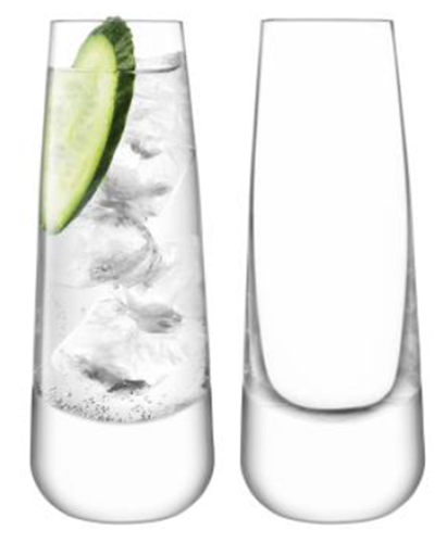 Bar Culture Long Drink Glass 310ml Clear x 2