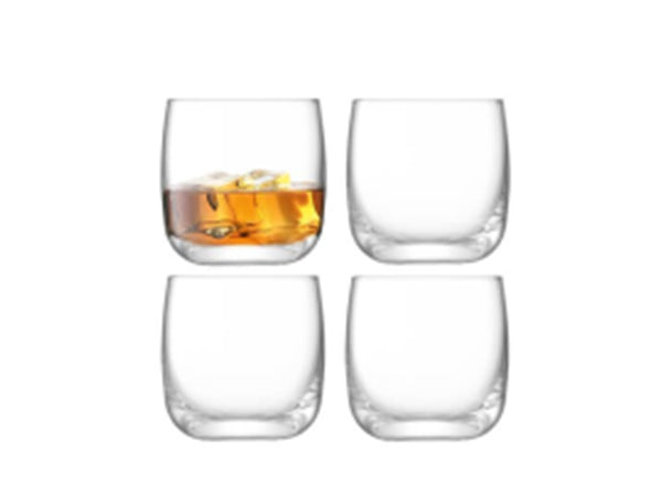 Borough Tumbler 300ml Clear x 4