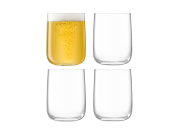 Borough Bar Glass 625ml Clear x 4
