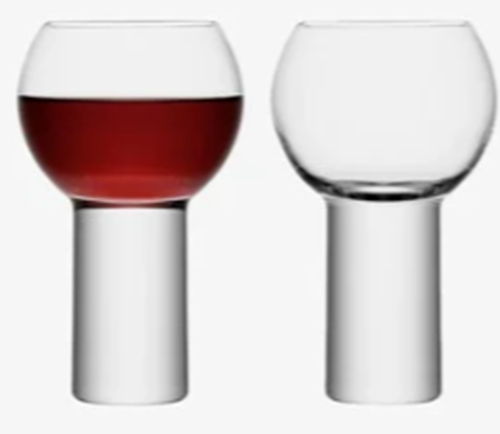 Boris Wine Goblet 360ml Clear x 2