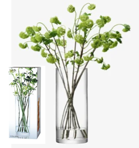 Column Giant Vase H50 x Ø20cm Clear