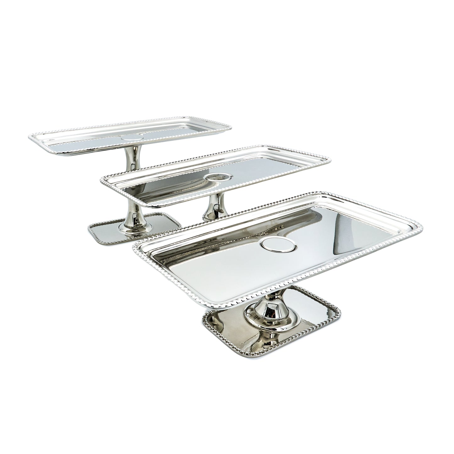 Rectangular Cake Stand Set of 3pcs