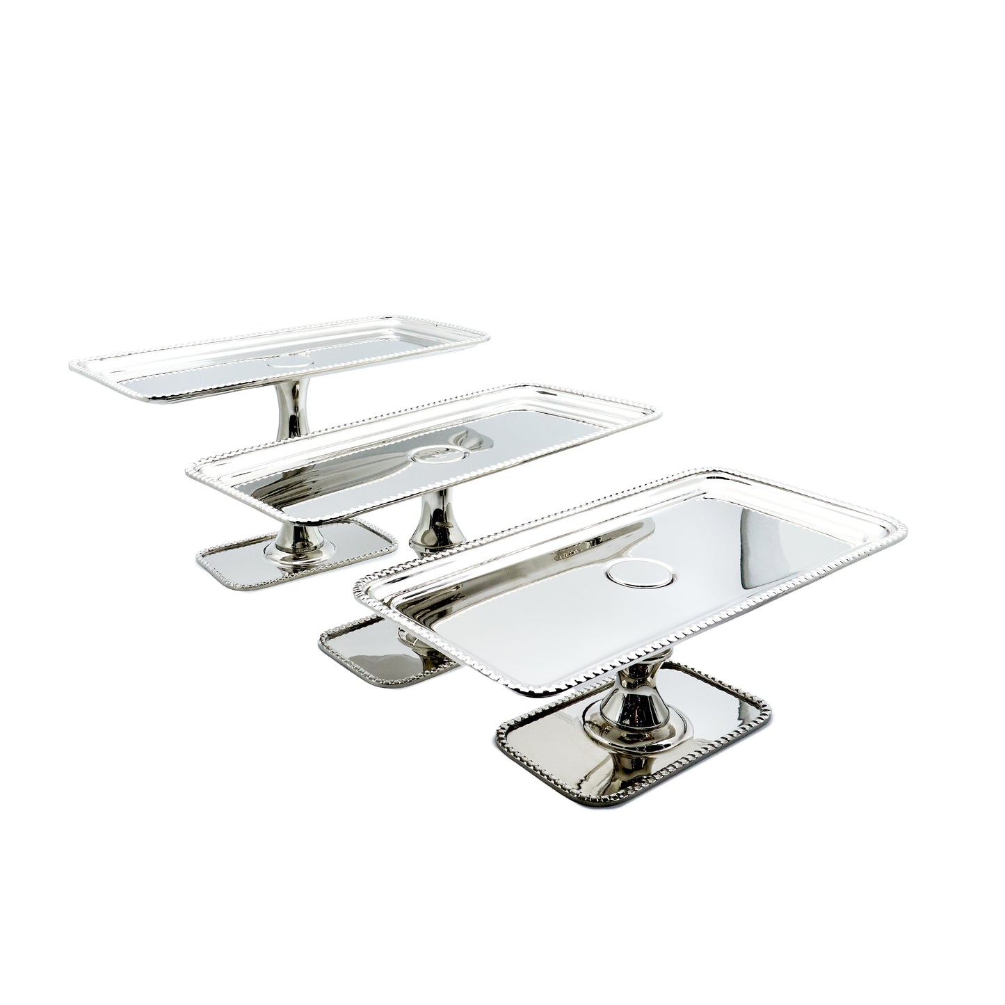 Rectangular Cake Stand Set of 3pcs