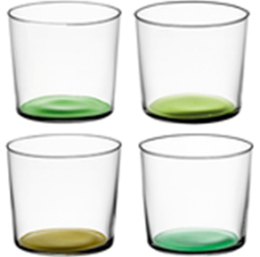 Coro Tumbler 310ml Leaf Assorted x 4