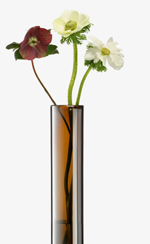 Epoque Vase H30cm Amber/Lustre