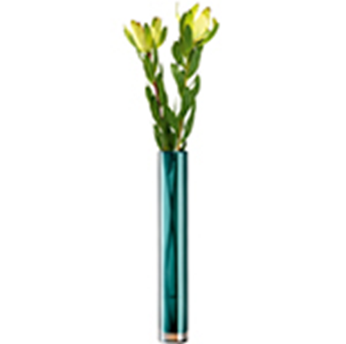 Epoque Vase H48cm Peacock/Lustre