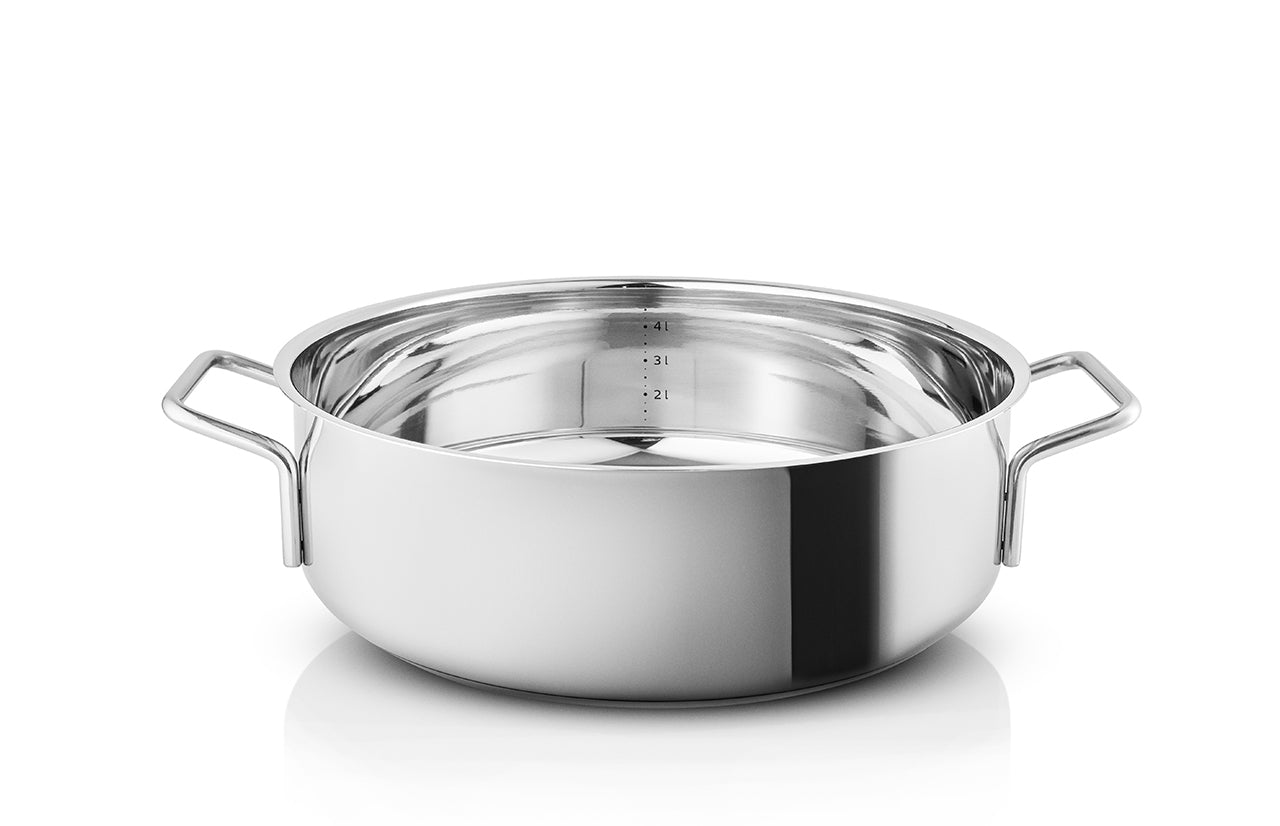 Saute Pot - 28cm - Stainless Steel - 2 Handles
