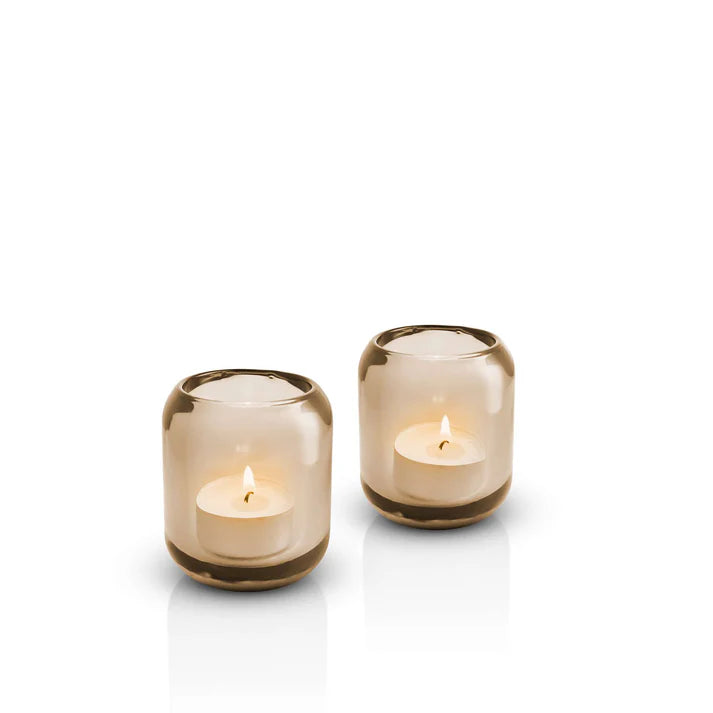 Acorn tealight holder set of 2 pcs