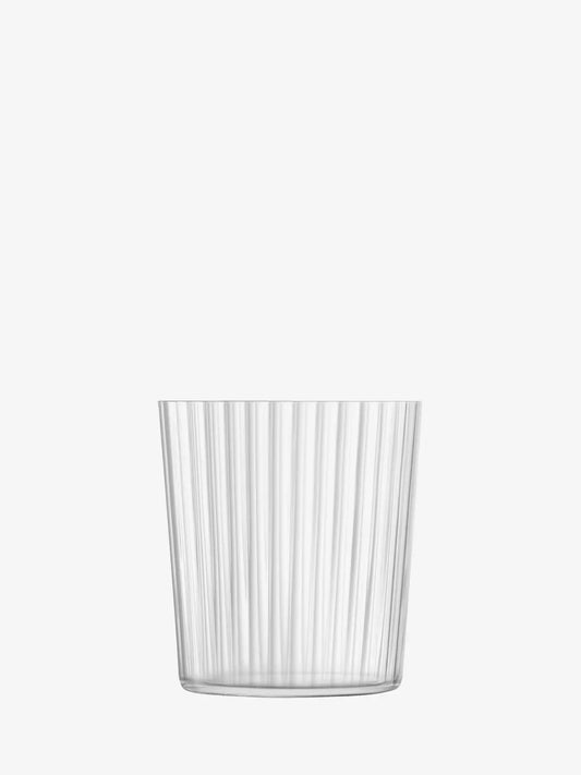 Gio Line Tumbler 390ml Clear x 4