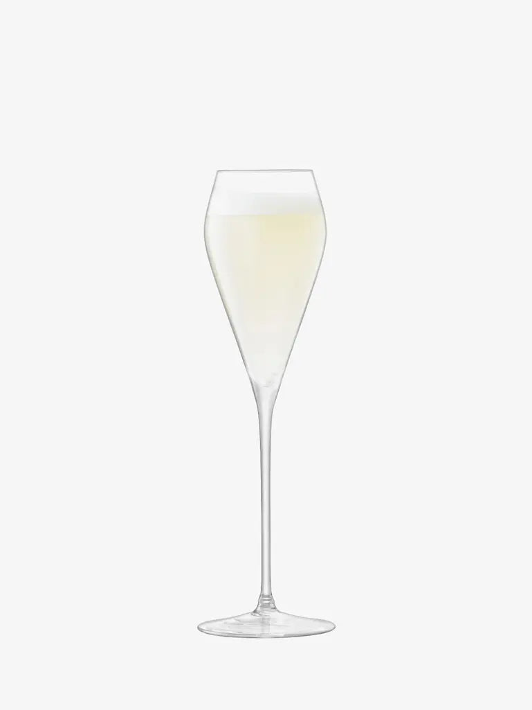 Wine Prosecco Glass 250ml Clear x 2