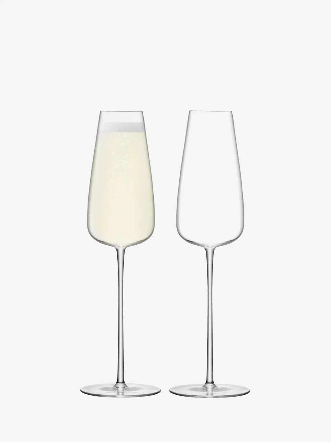 Wine Culture Champagne Flute 330ml Clear x 2