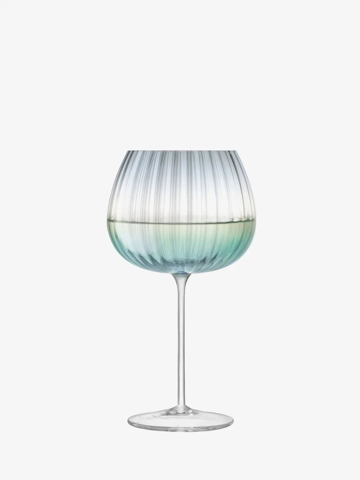 Dusk Balloon Goblet 650ml Green/Grey x 2