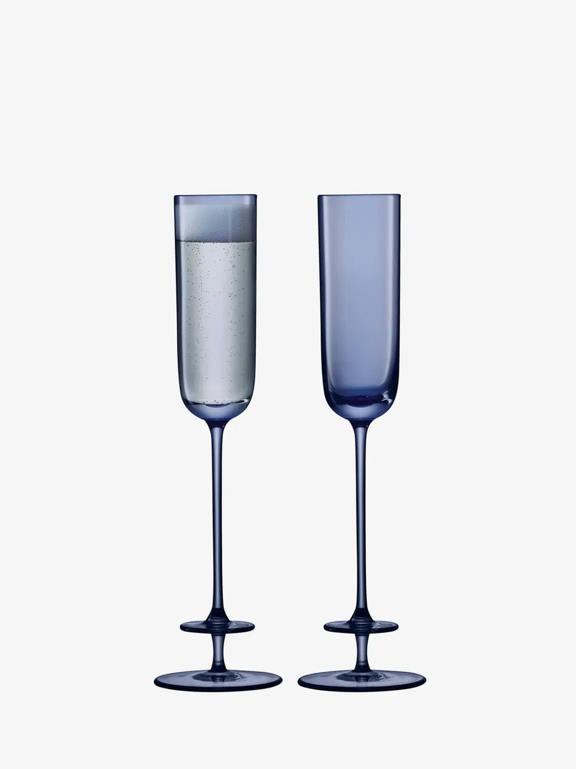 Champagne Theatre Champagne Flute 130ml Tier/Midnight Blue x 2