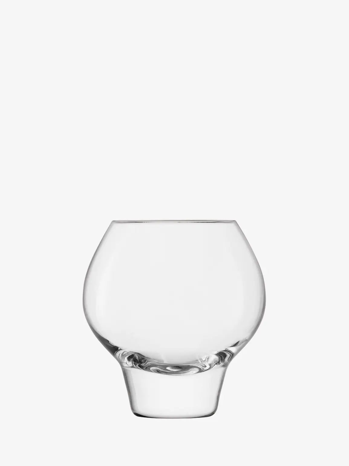 Rum Balloon Tumbler 380ml Clear x 2