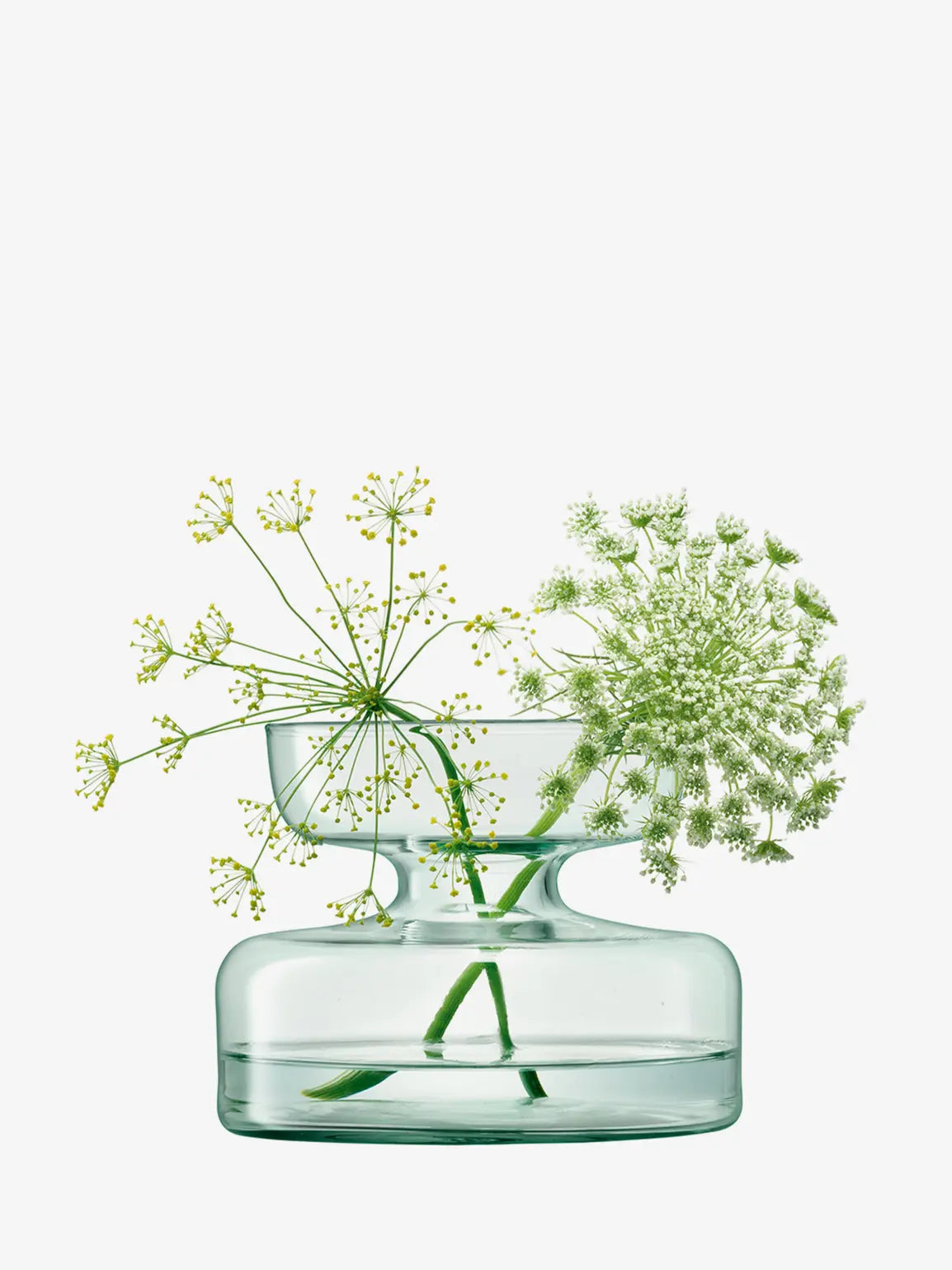 Canopy Vase/Bulb Planter H10cm Clear