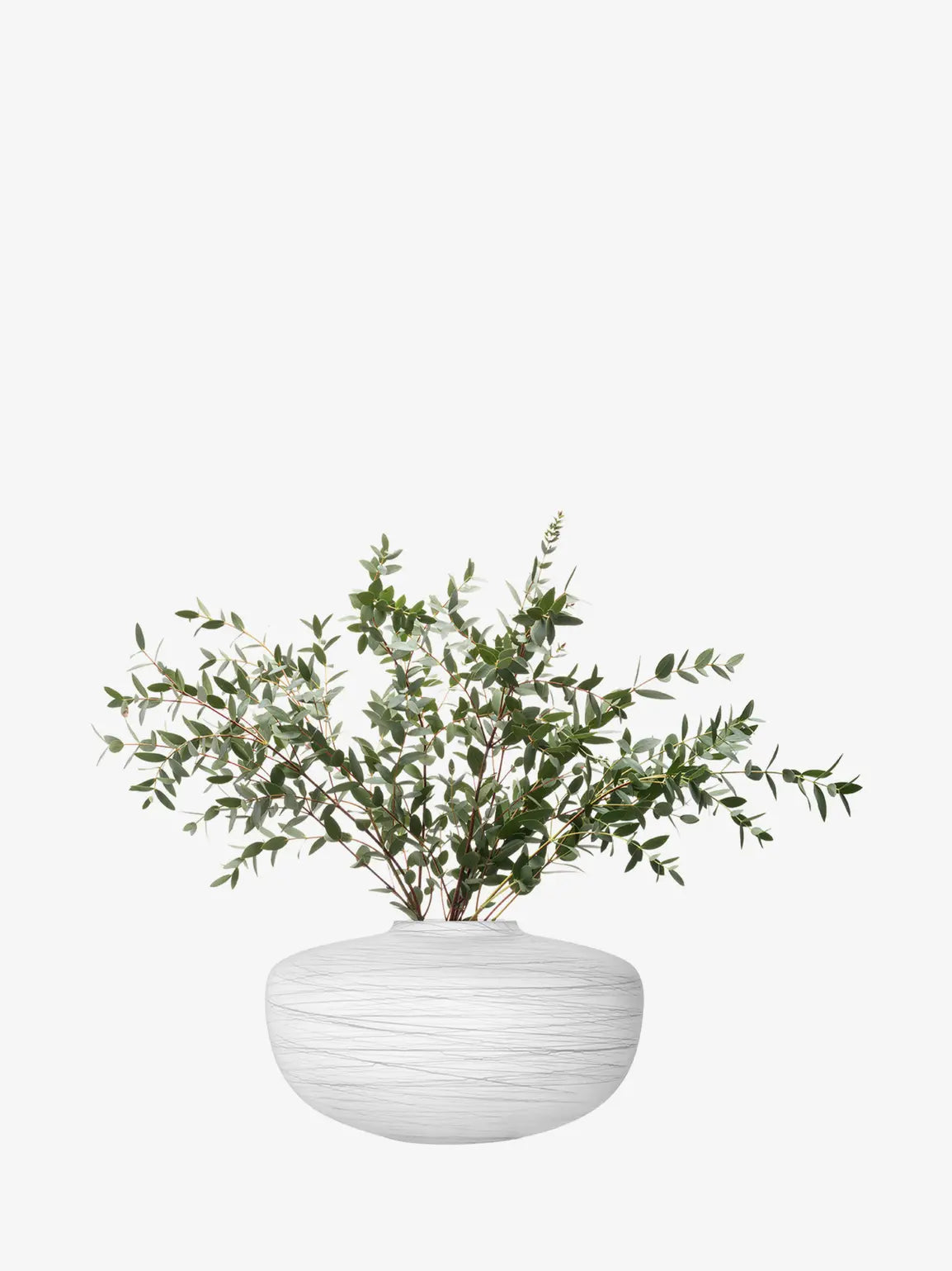 Boulder Vase H17.5cm Chalk Thread