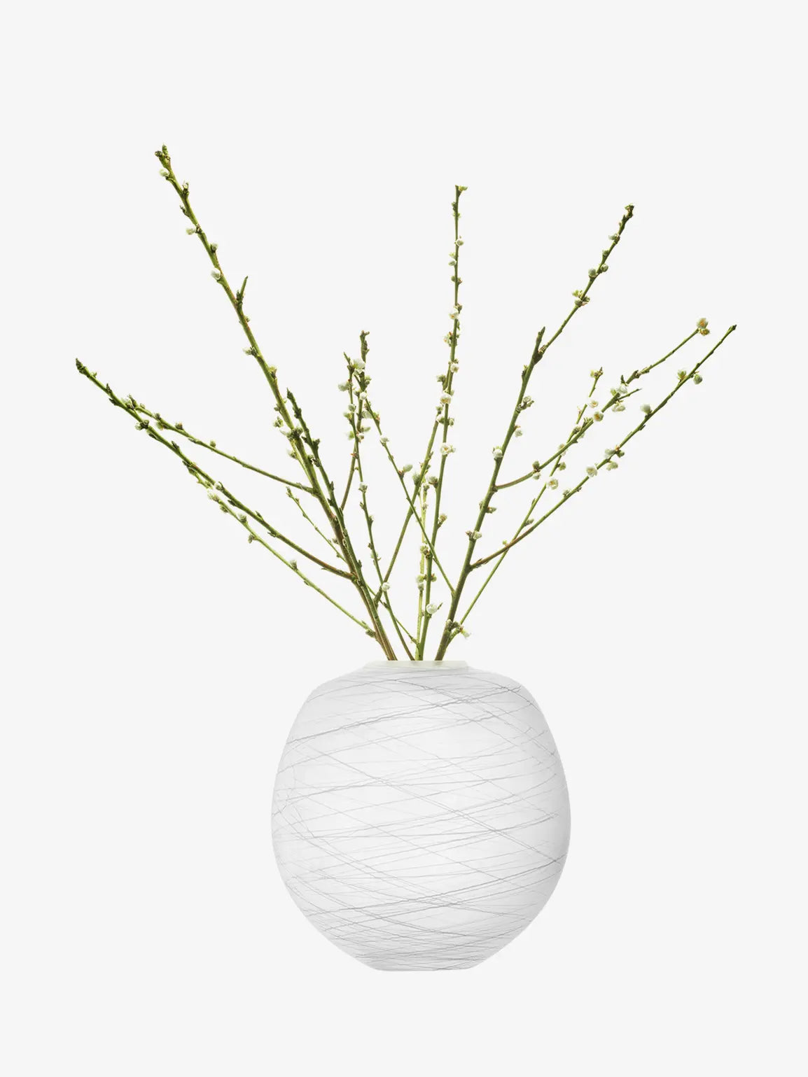 Boulder Vase H31cm Chalk Thread