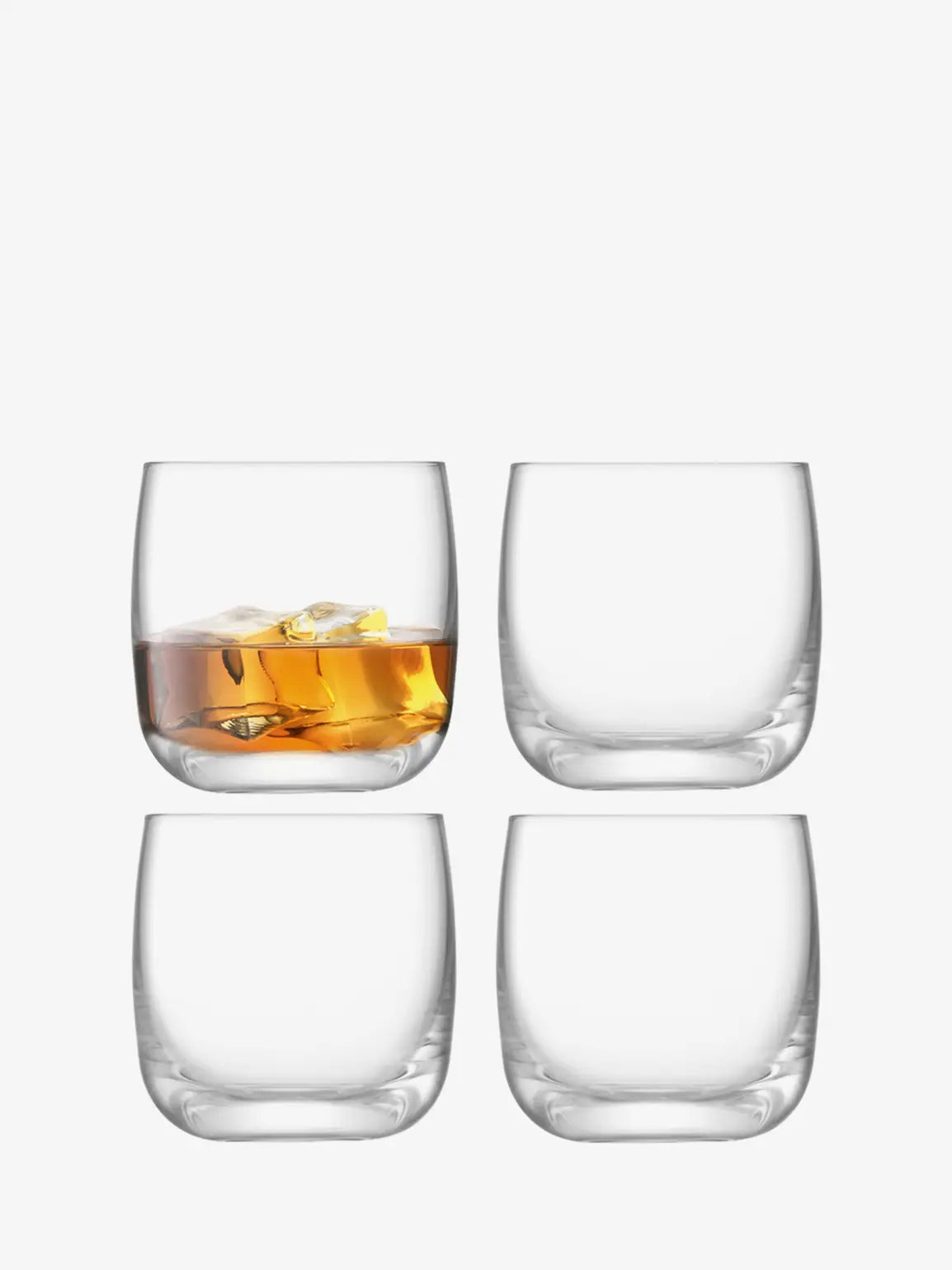 Borough Tumbler 300ml Clear x 4
