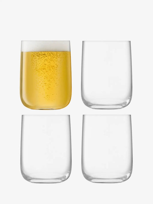 Borough Bar Glass 625ml Clear x 4