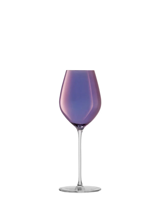 Aurora Champagne Tulip Glass 285ml Polar Violet x 4