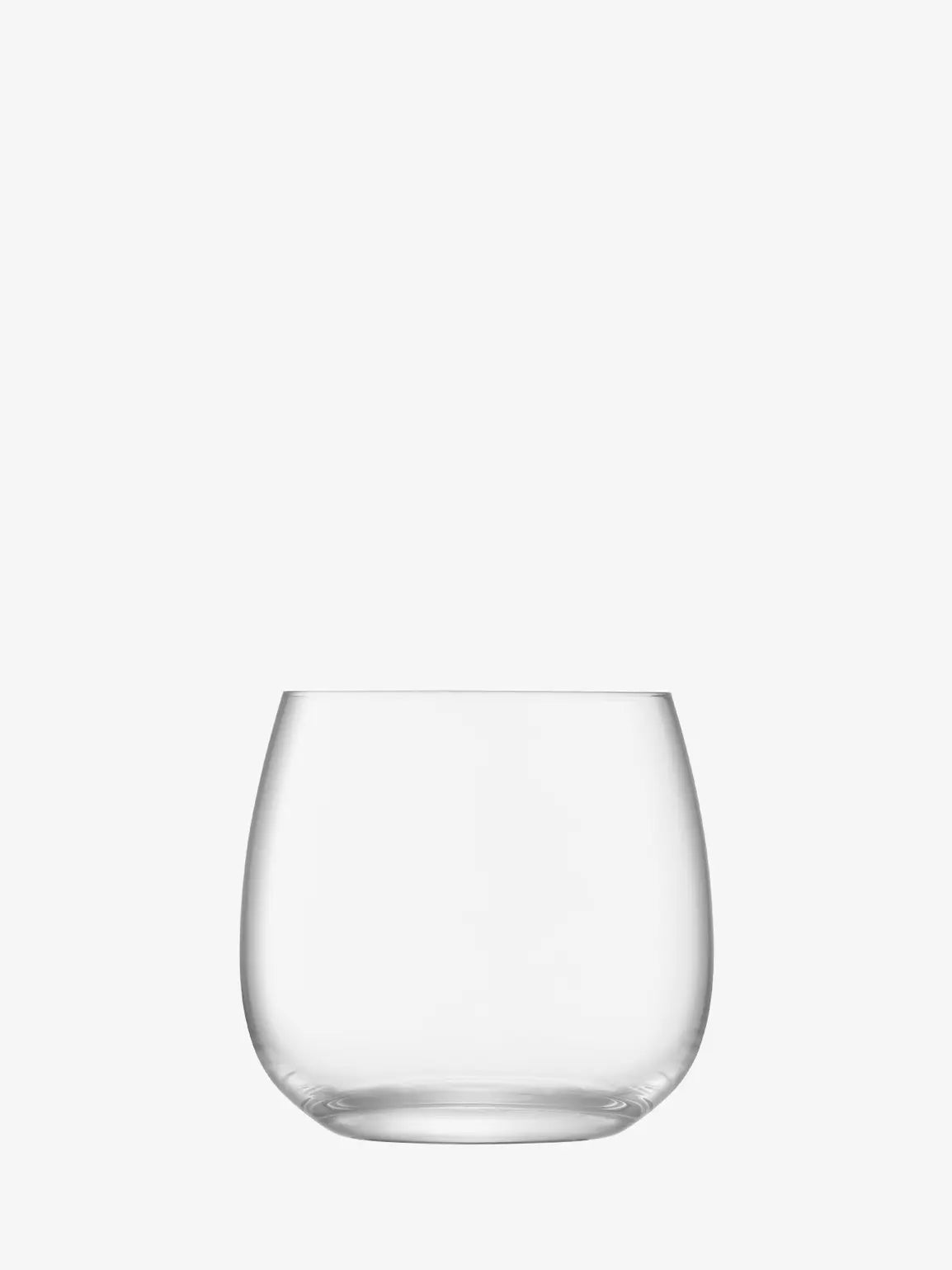 White Wine Glass 370ml Clear x 4