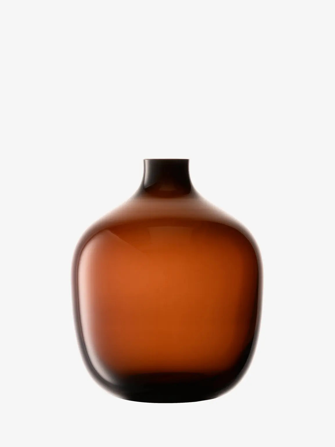 Vessel Vase H18cm Peat Brown