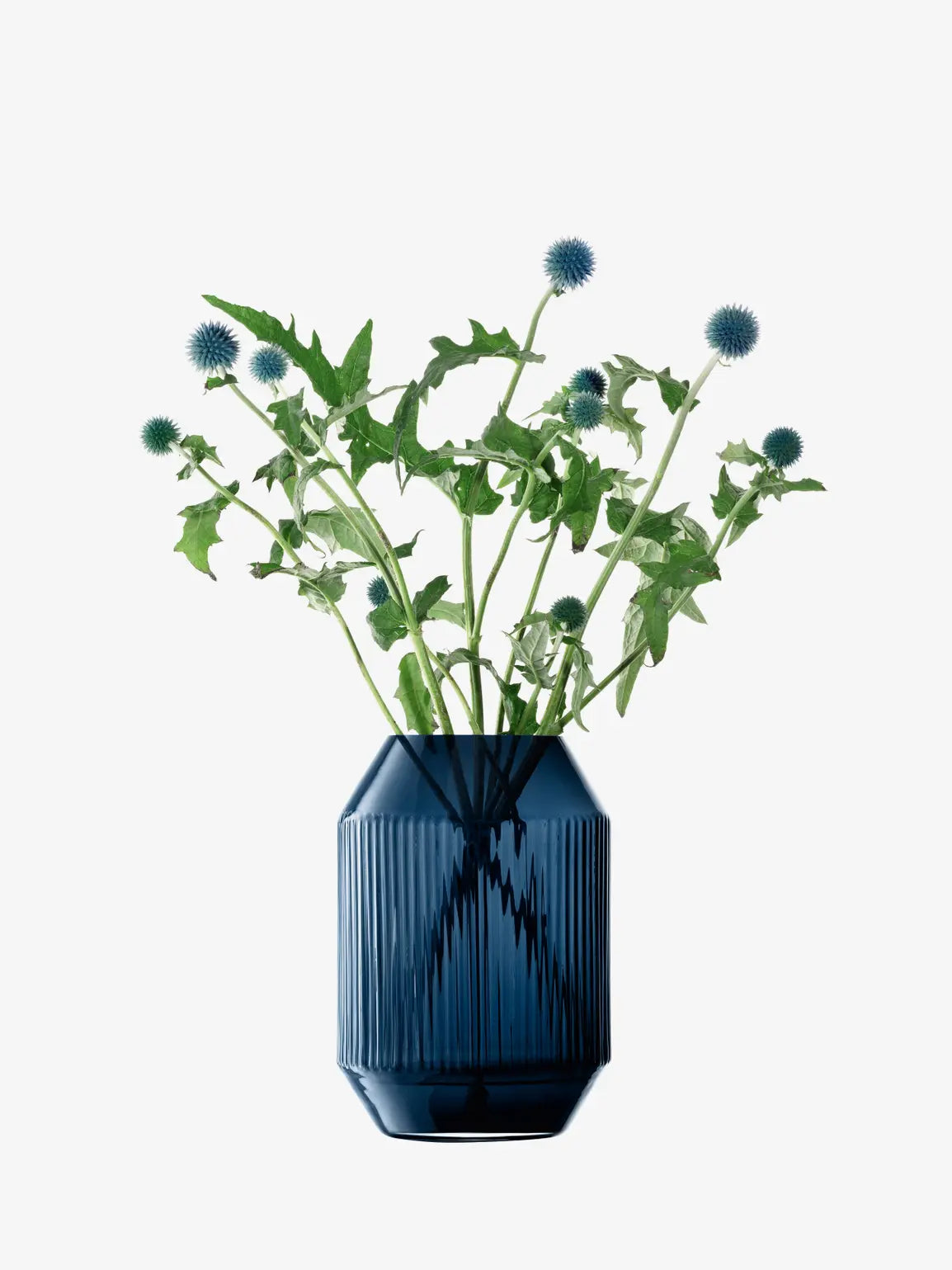 Rotunda Lantern/Vase H26cm Sapphire