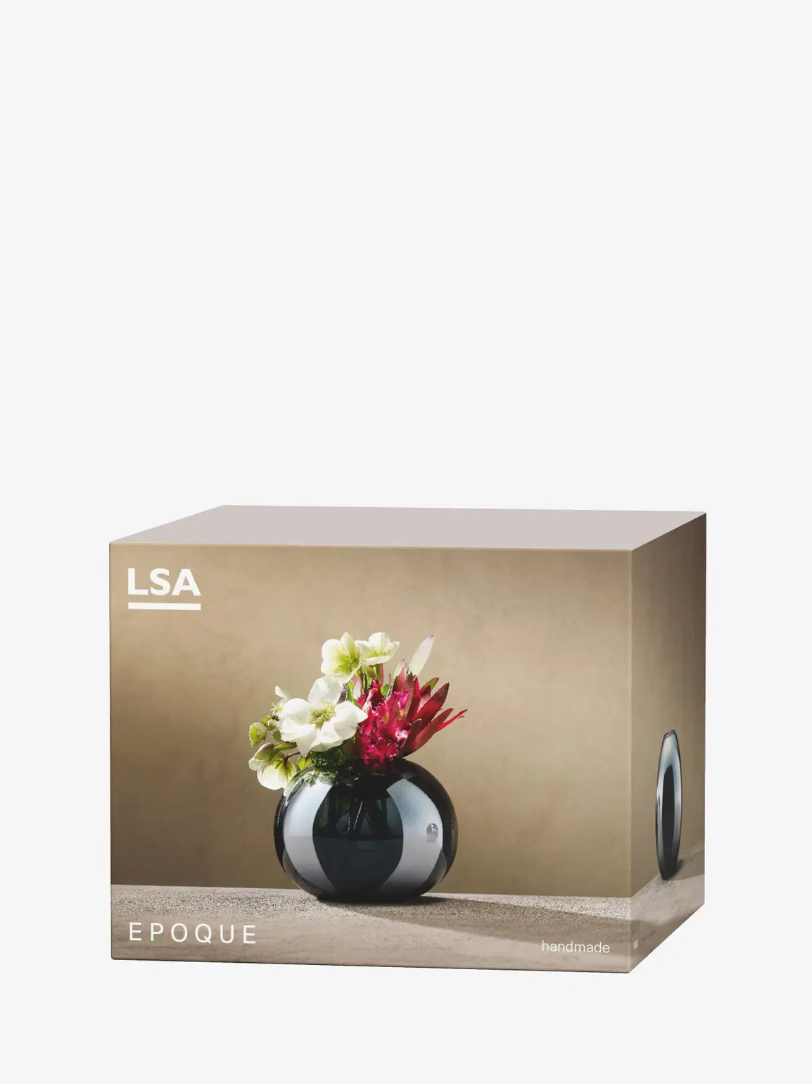 Epoque Vase H13.5cm Sapphire/Lustre