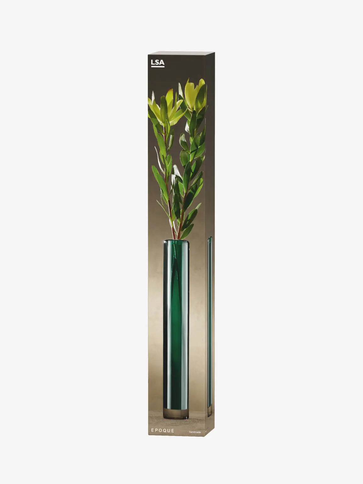 Epoque Vase H48cm Peacock/Lustre