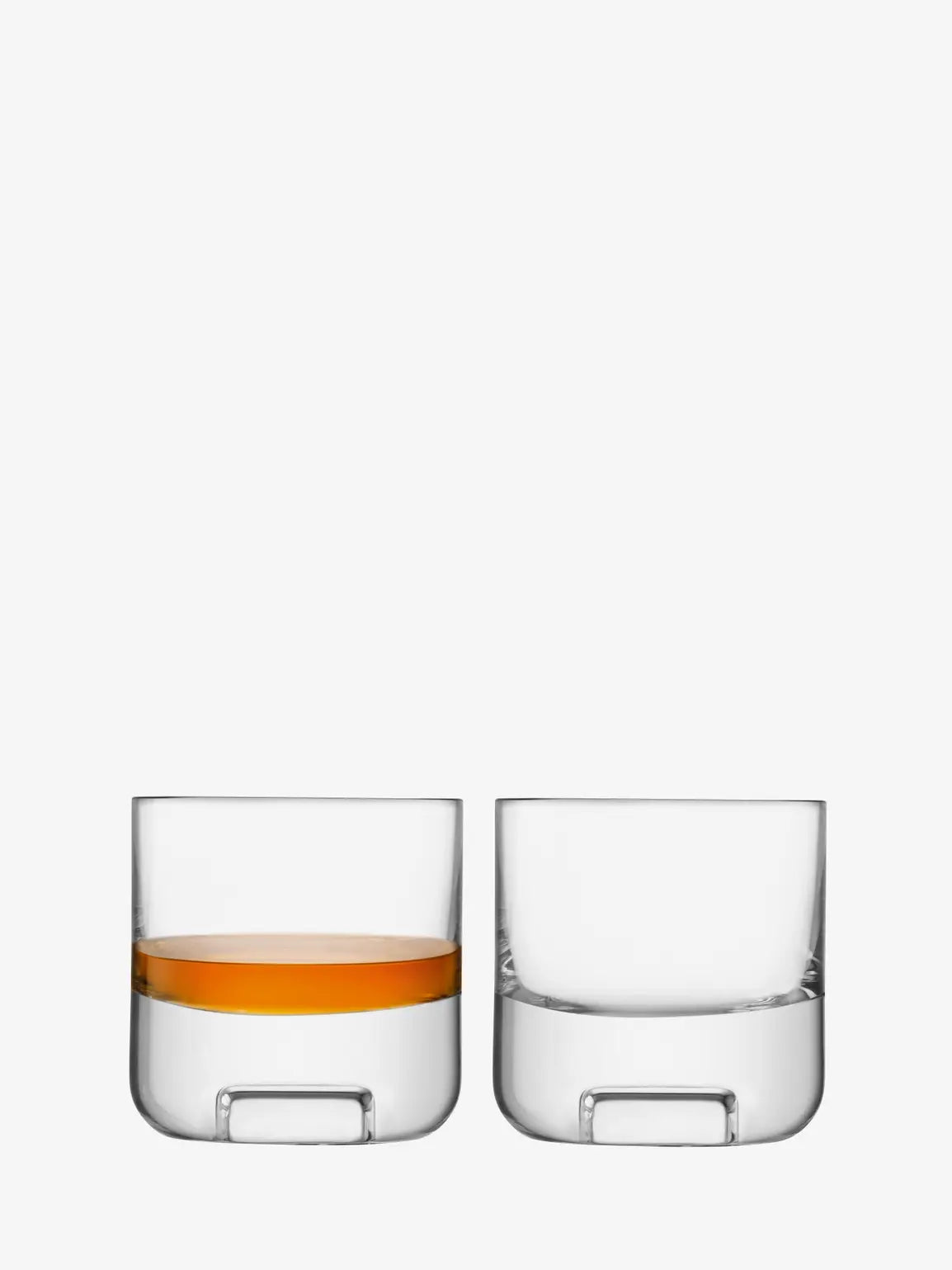 Cask Whisky Tumbler 240ml clear x 2