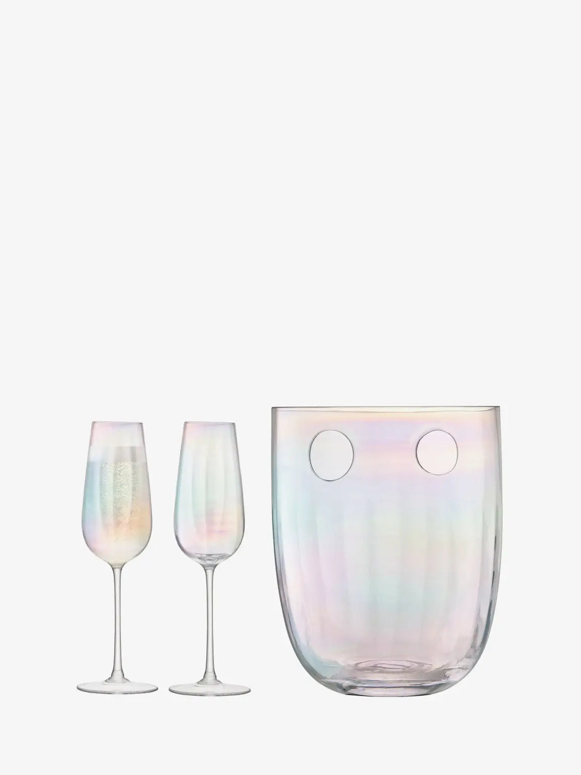 Pearl Champagne Flute set of 4