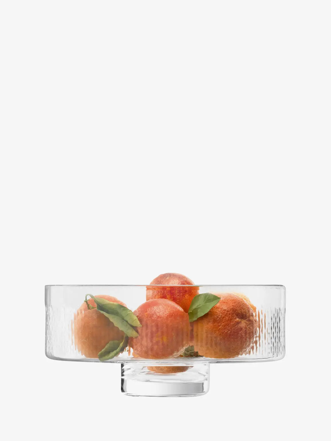 Wicker Comport 28.5cm/H13cm Clear