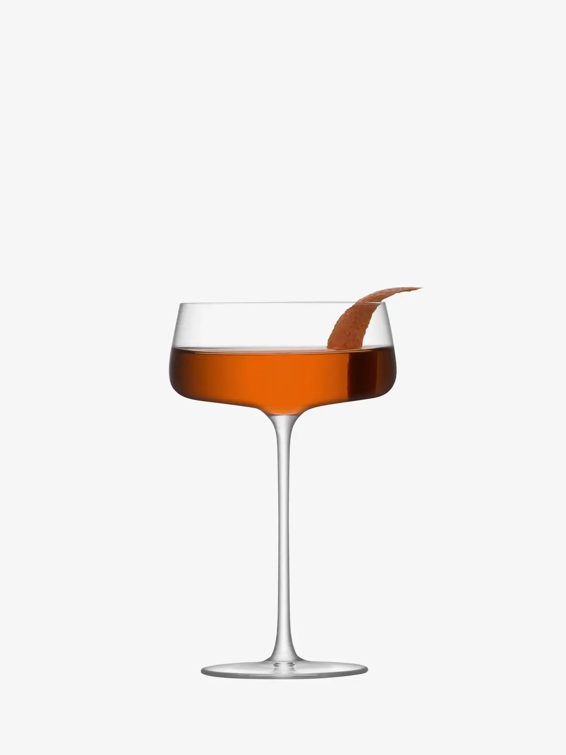 Metropolitan Champagne Saucer 300ml Clear x 4