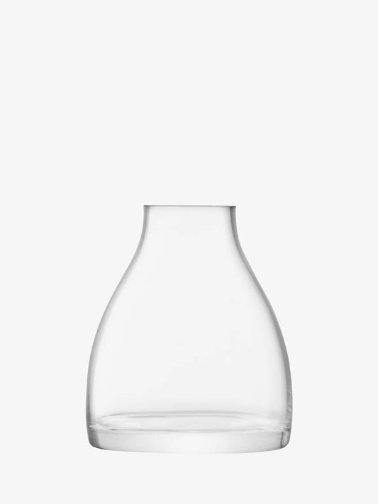 Flower Kiln Vase H16cm Clear