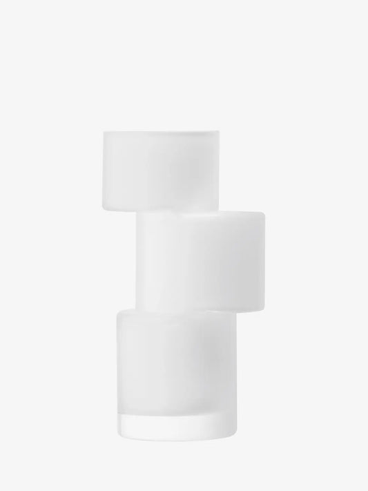 Tier Vase H26cm Chalk White