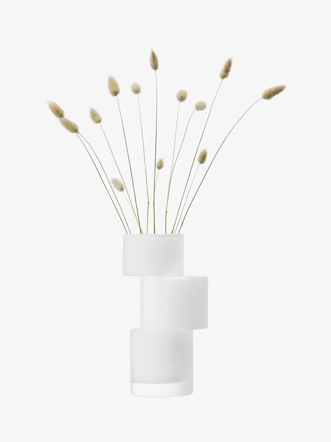 Tier Vase H26cm Chalk White