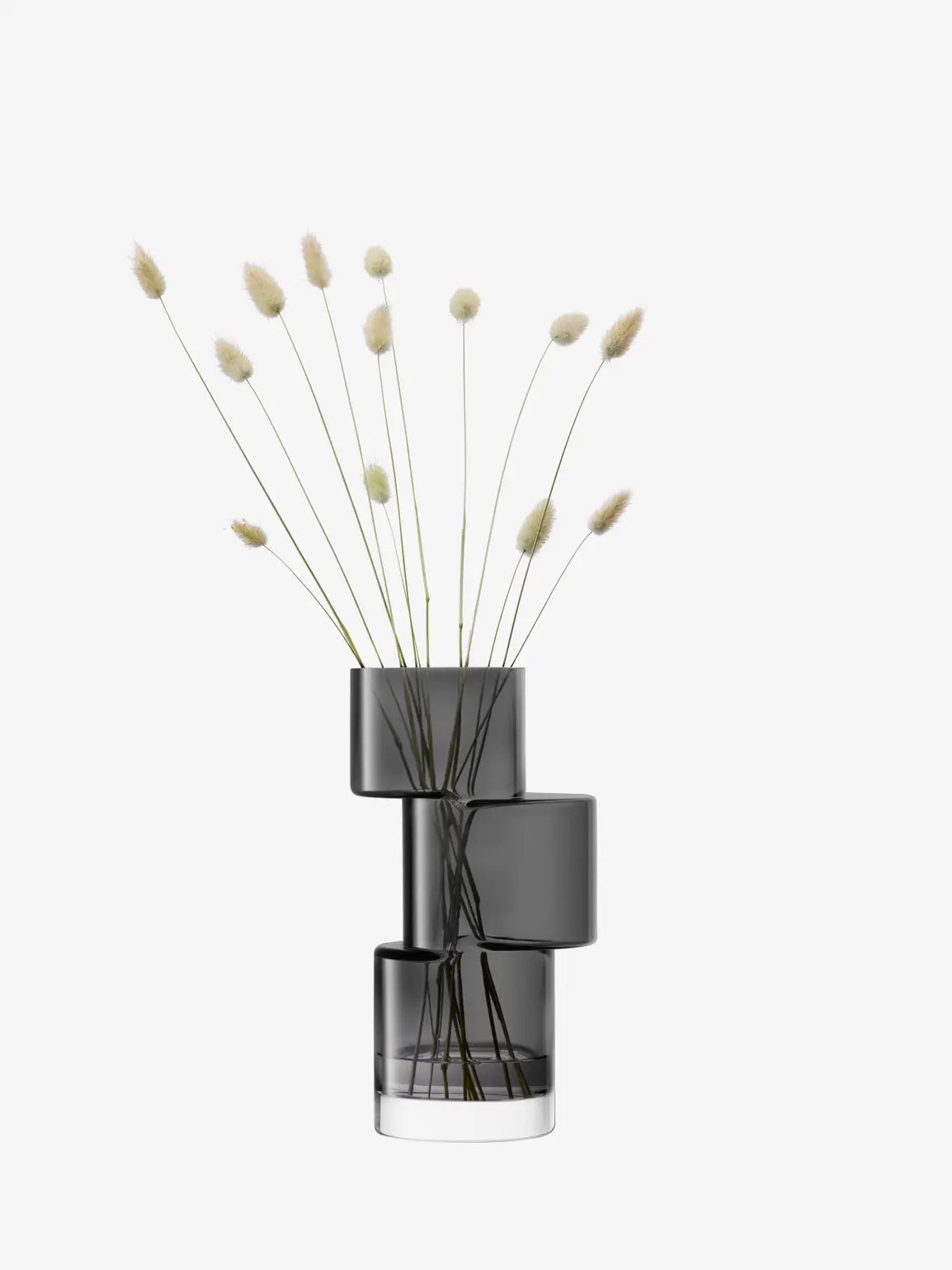Tier Vase H26cm Slate Grey