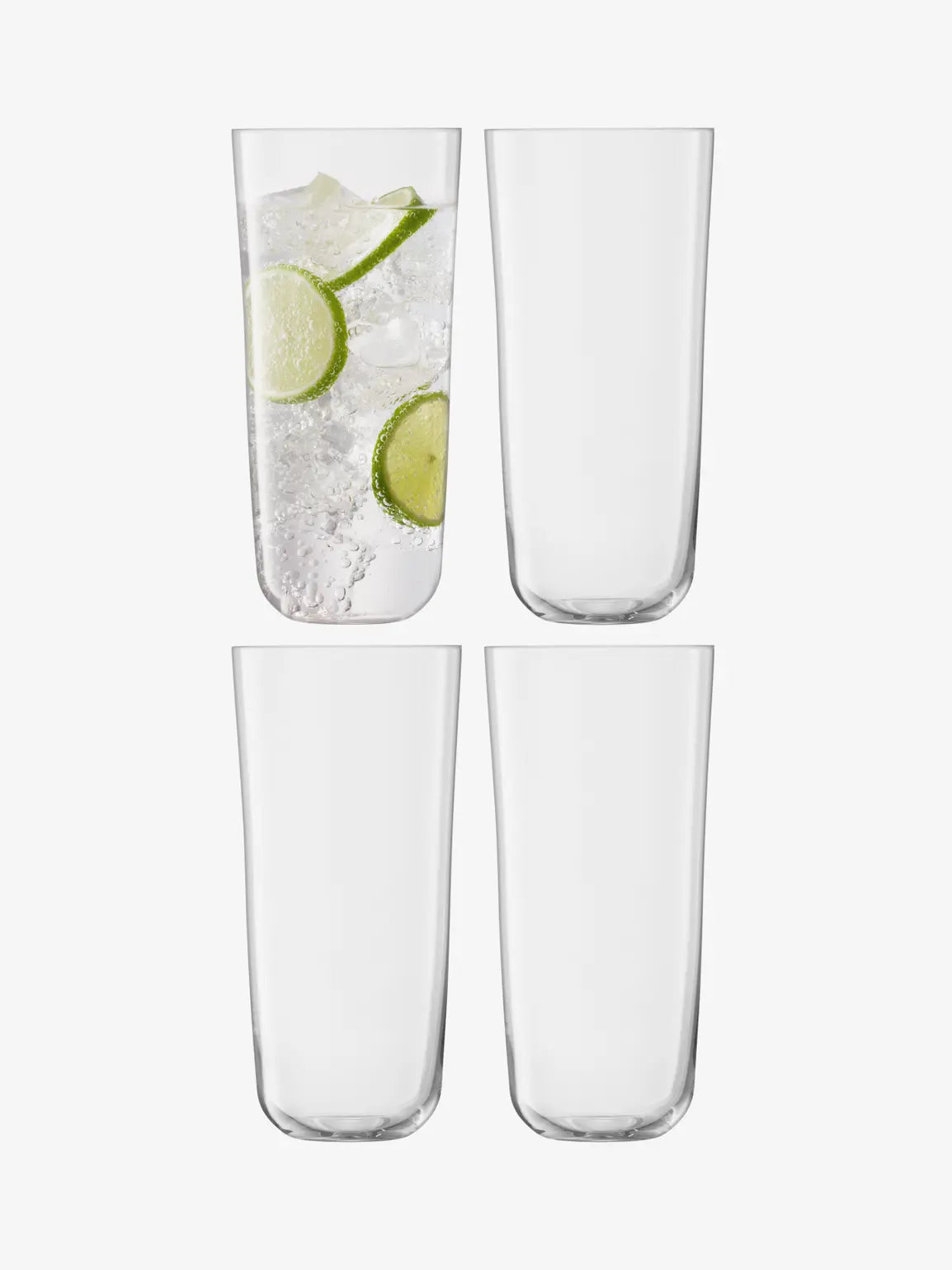 Arc Highball 550ml Clear x 4