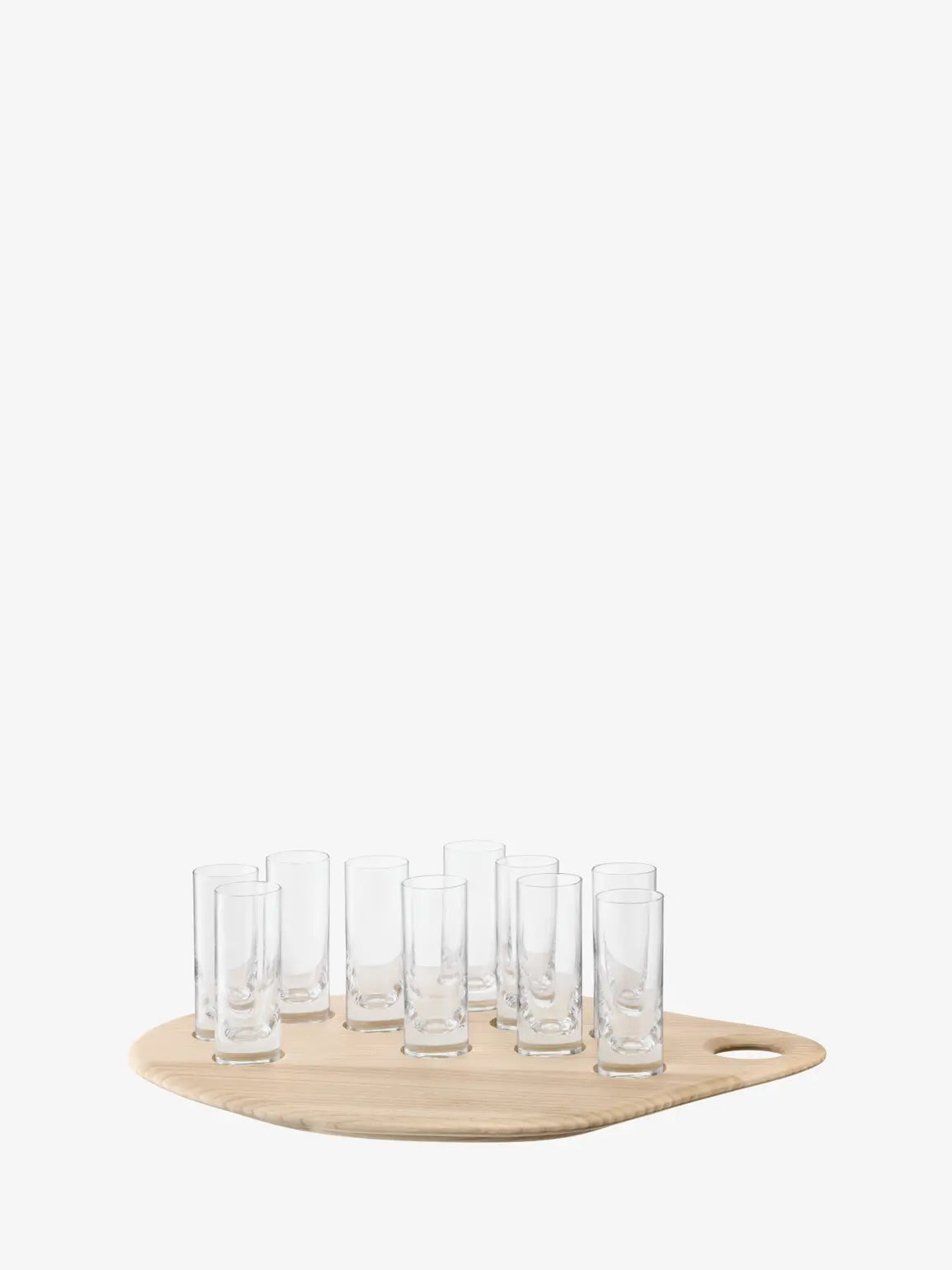 Palette Shot Set Ash Board W28cm/L40cm Clear