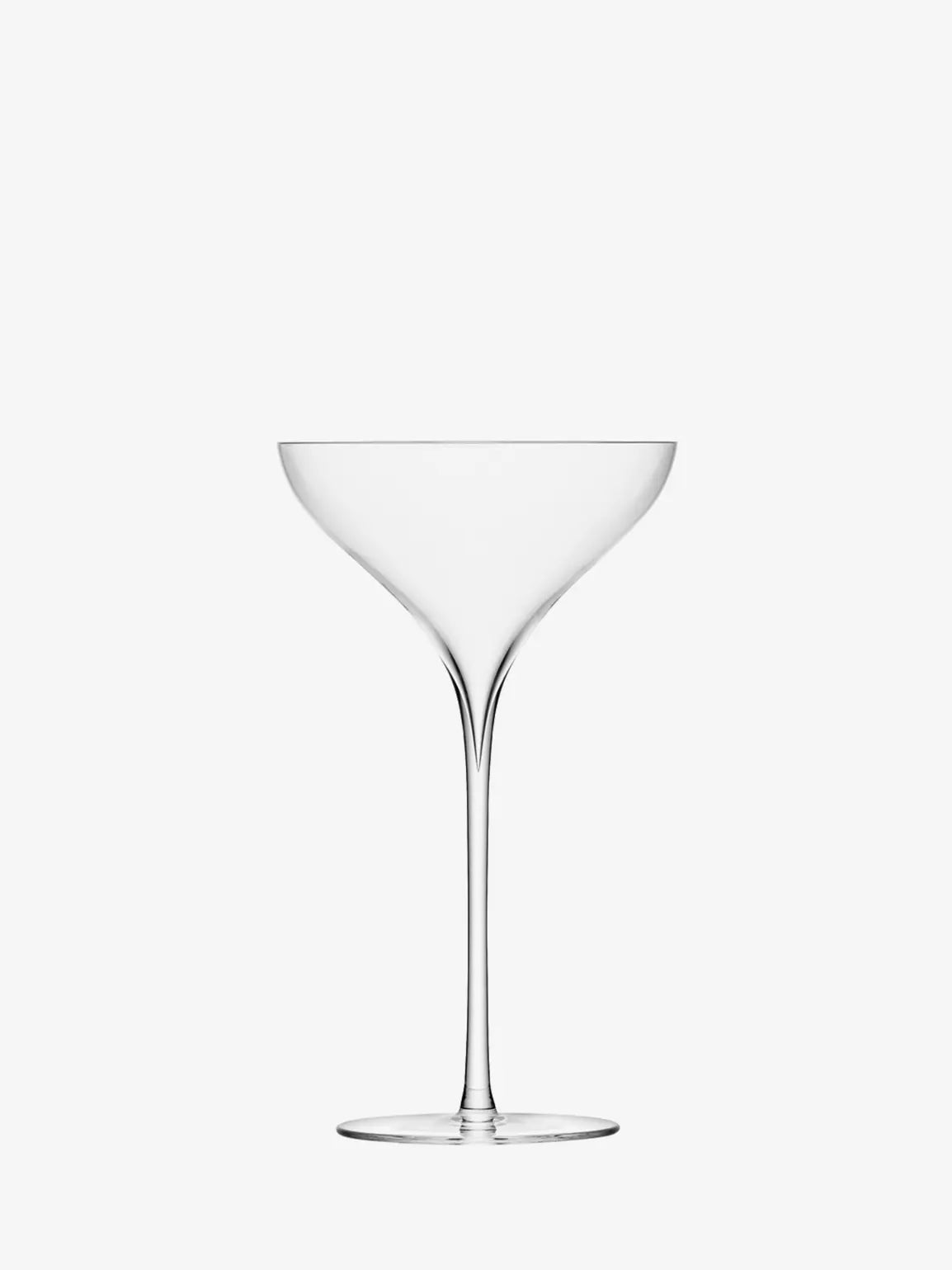 Savoy Champagne Saucer 250ml Clear x 2