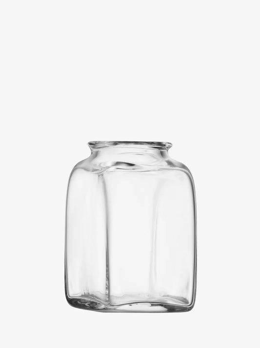 Umberto Vase H14cm Clear