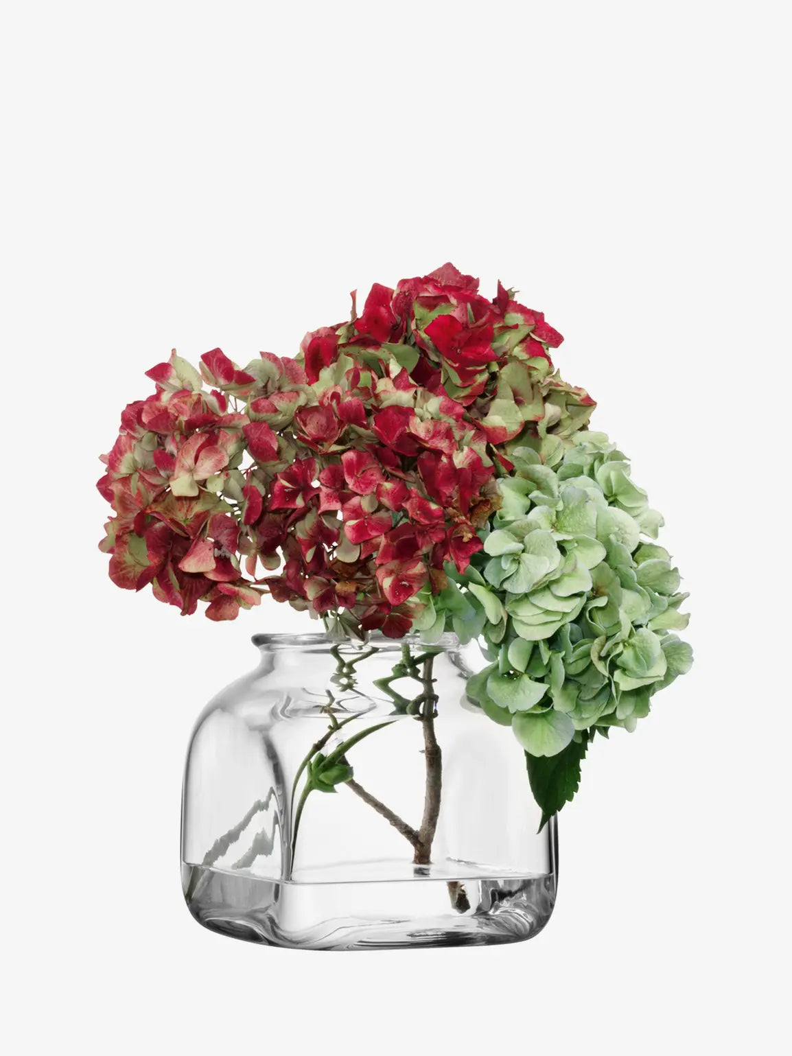 Umberto Vase H15cm Clear
