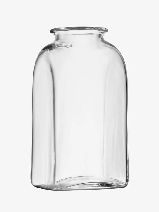 Umberto Vase H40cm Clear