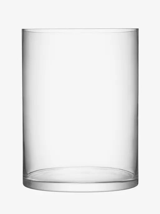 Column Vase/Candleholder H40 x Ø30cm Clear