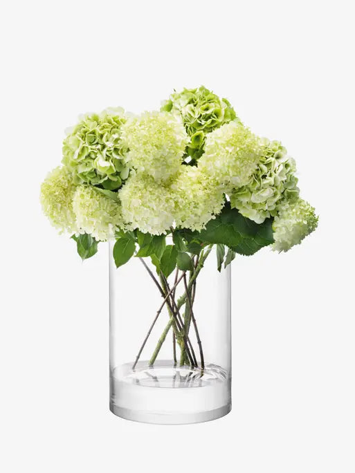 Column Vase/Candleholder Clear