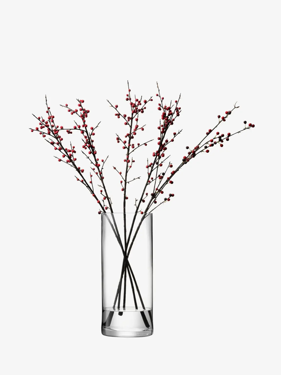 Column Vase H42 x Ø18cm Clear