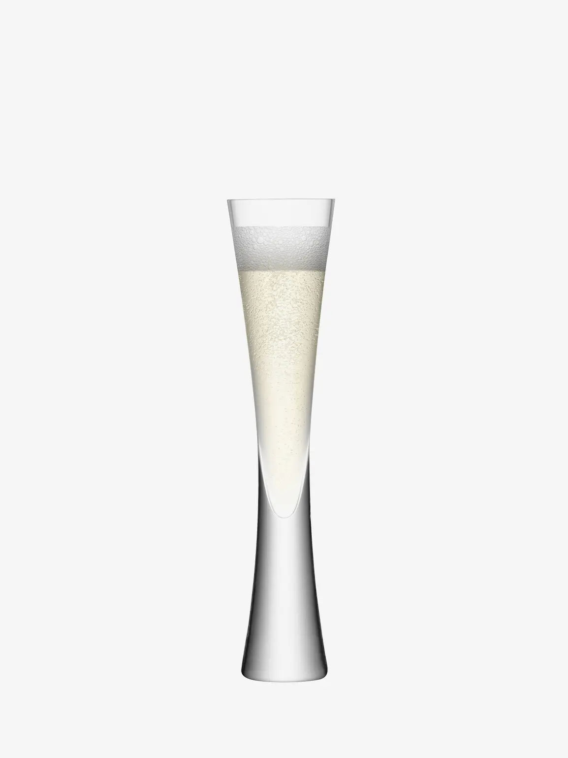 Moya Cut Champagne Flute 170ml Clear/Cut x 2